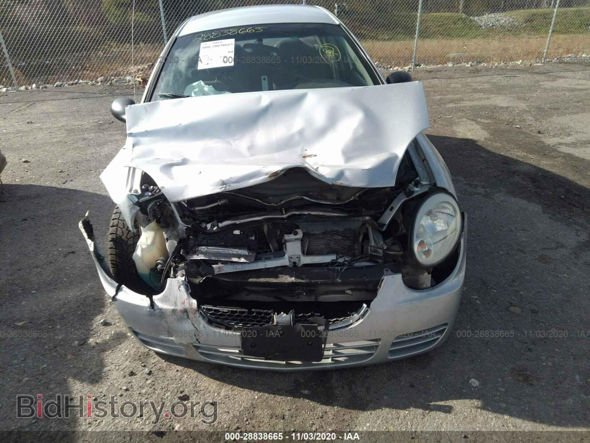 2005 DODGE NEON - VIN: 1B3ES56C25D165029 - Фото 6