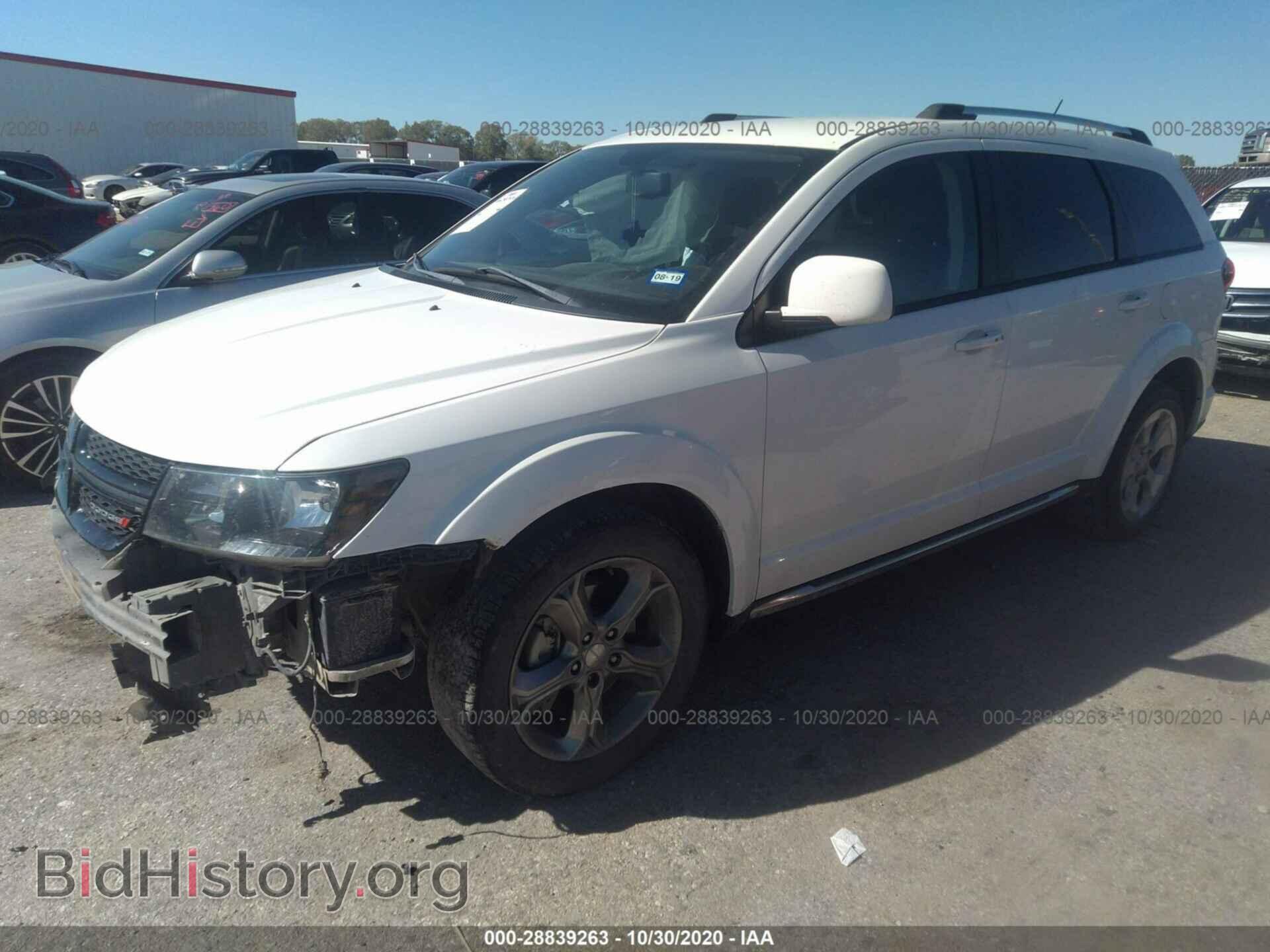 2015 DODGE JOURNEY - VIN: 3C4PDCGG8FT530218 - Фото 2