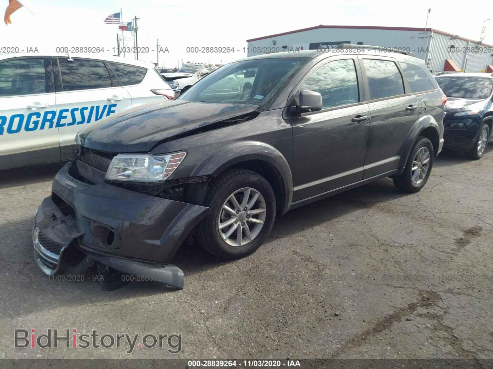 2016 DODGE JOURNEY - VIN: 3C4PDCBG4GT178277 - Фото 2