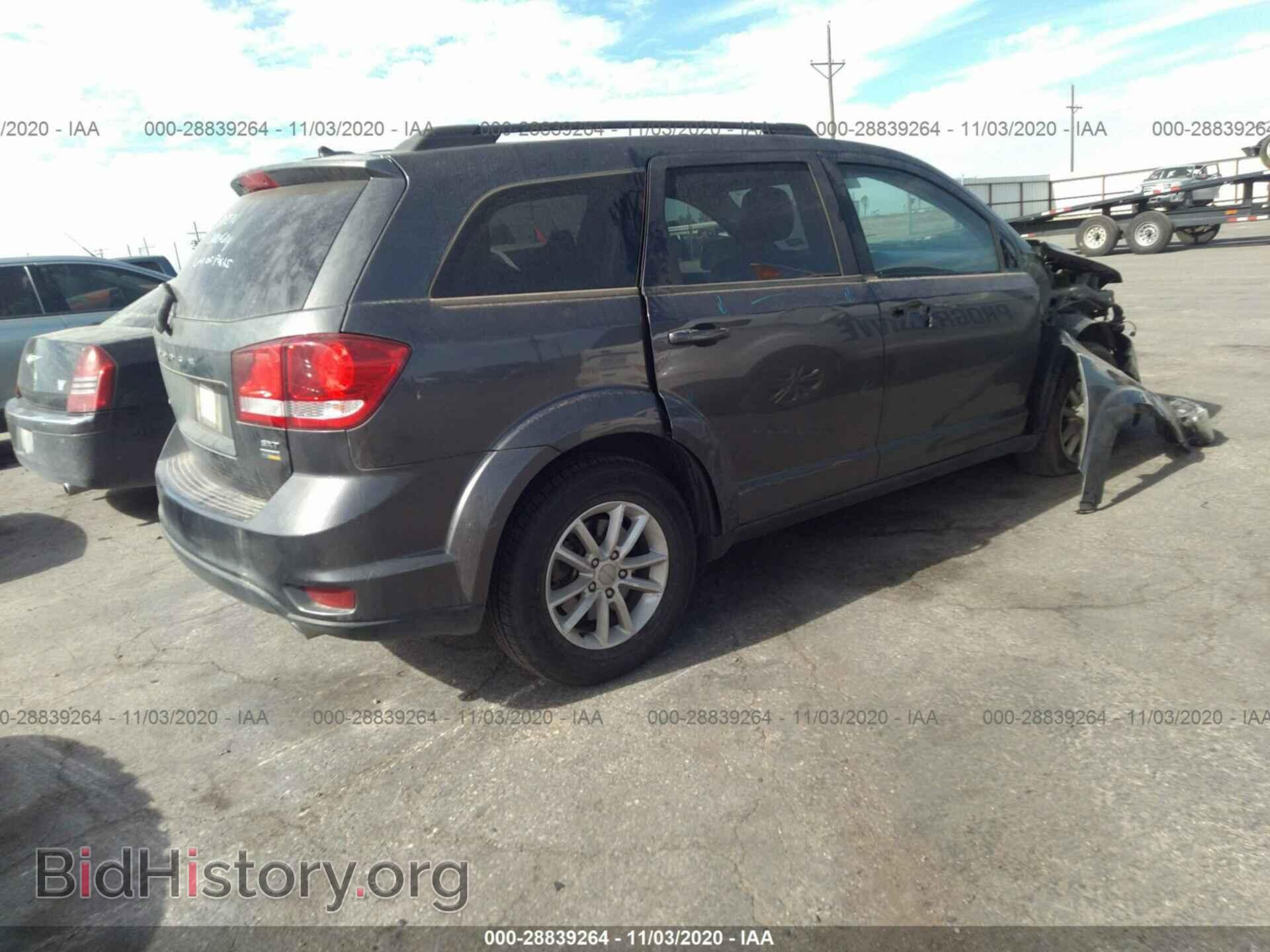2016 DODGE JOURNEY - VIN: 3C4PDCBG4GT178277 - Фото 4