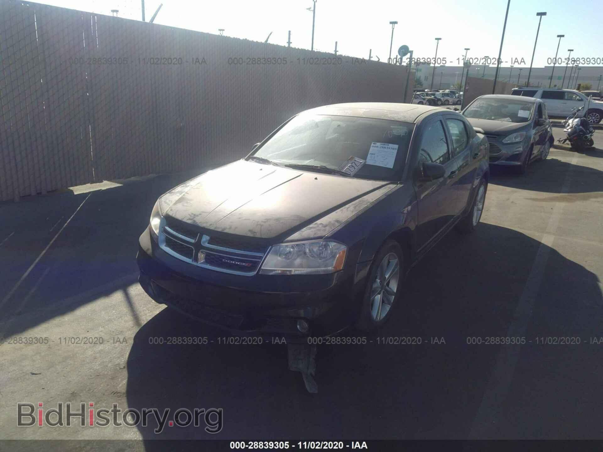 2012 DODGE AVENGER - VIN: 1C3CDZEG7CN269474 - Фото 2