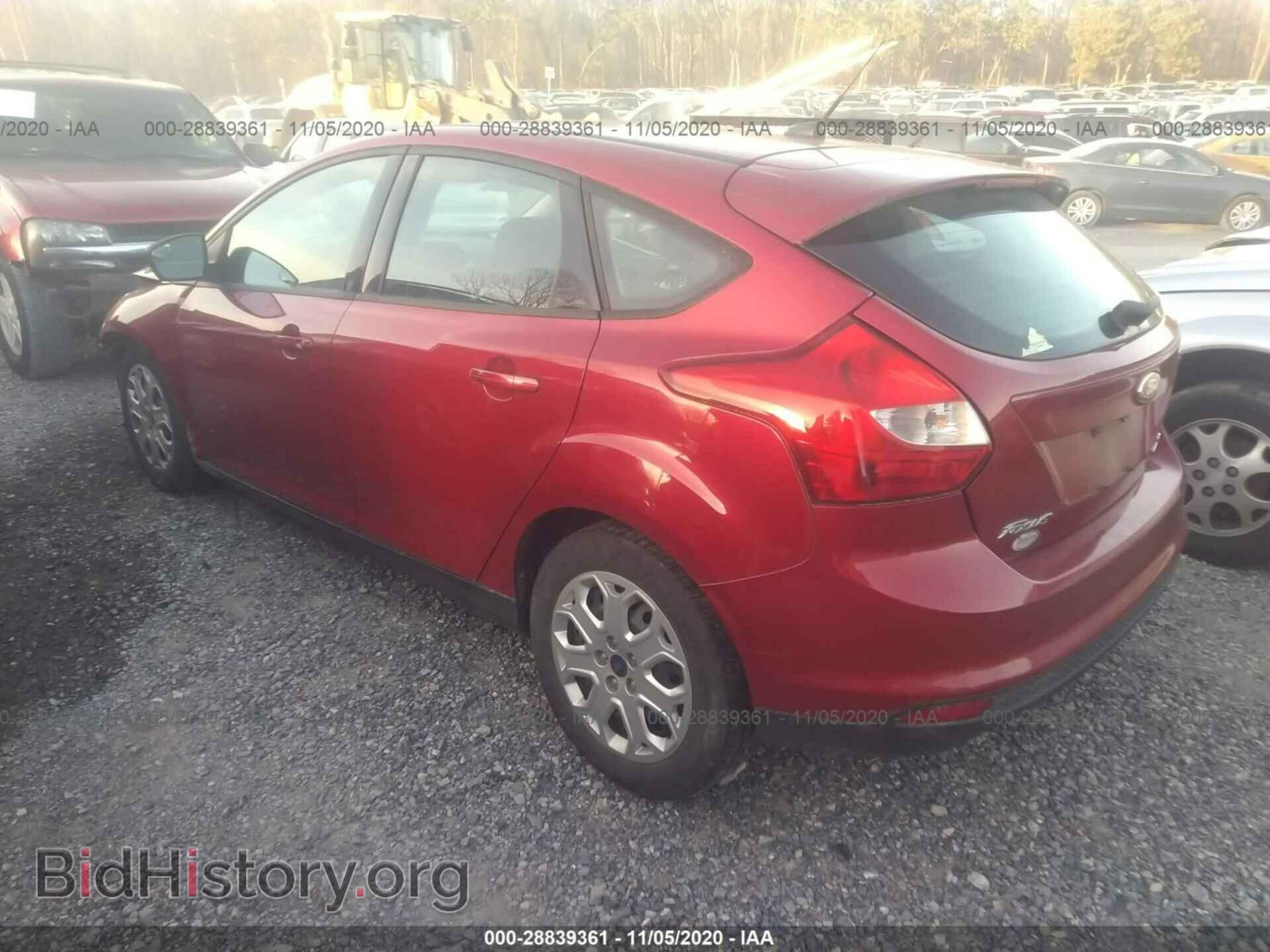 2012 FORD FOCUS - VIN: 1FAHP3K29CL445411 - Фото 3