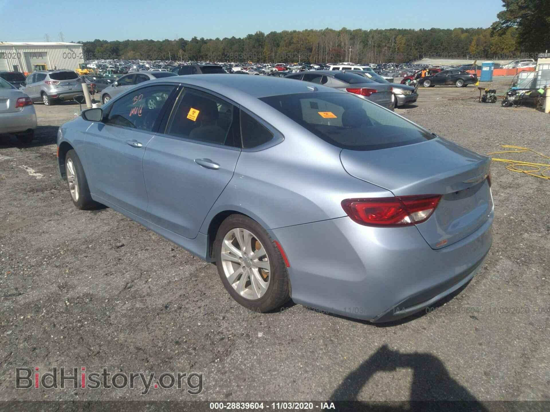 2015 CHRYSLER 200 - VIN: 1C3CCCAB1FN724334 - Фото 3