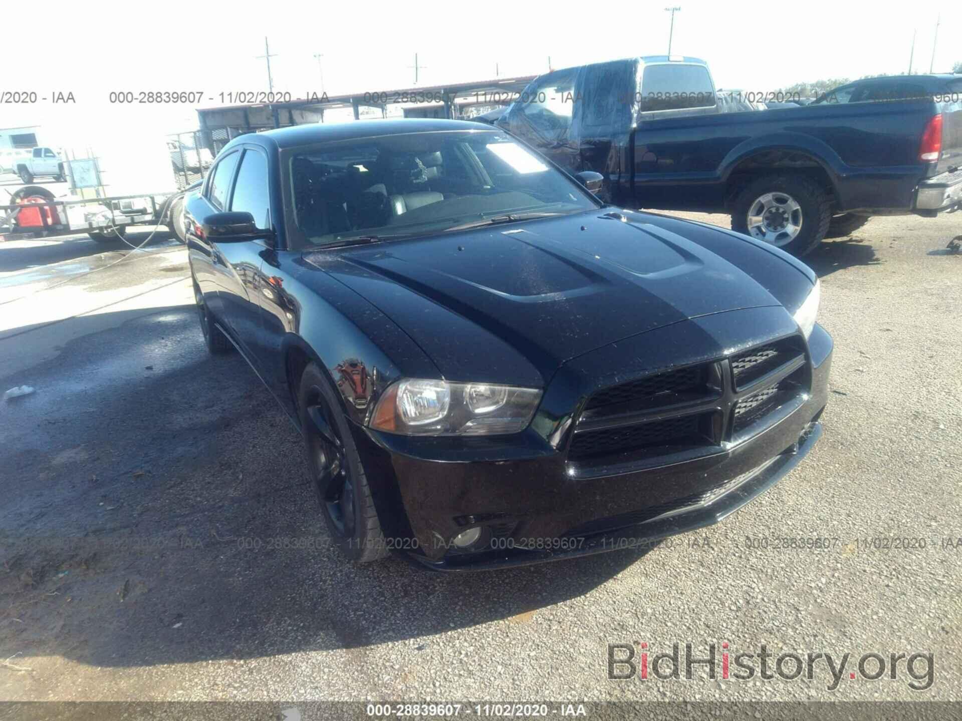 Photo 2C3CDXHG7DH742588 - DODGE CHARGER 2013