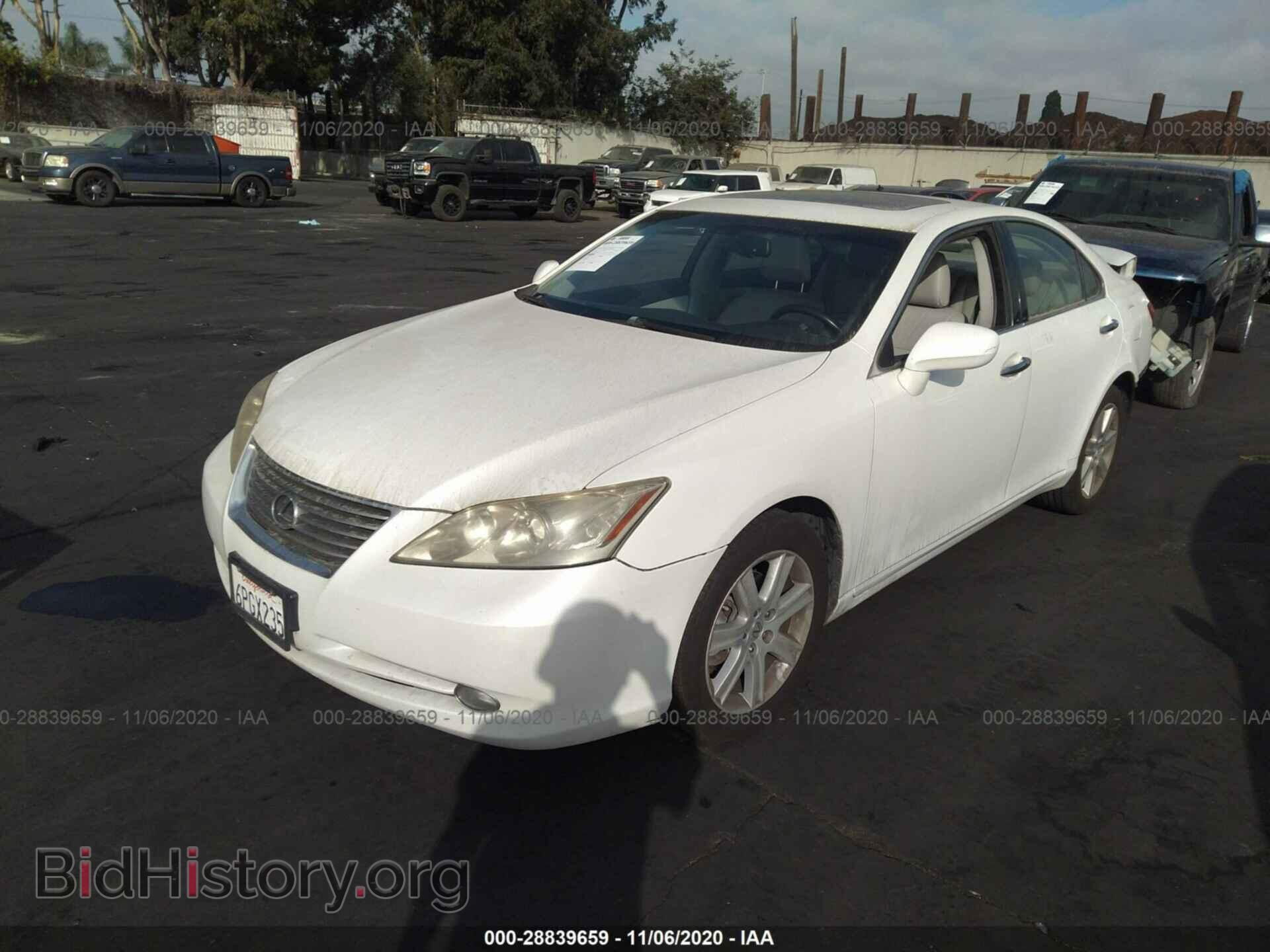 2008 LEXUS ES 350 - VIN: JTHBJ46G382244726 - Фото 2