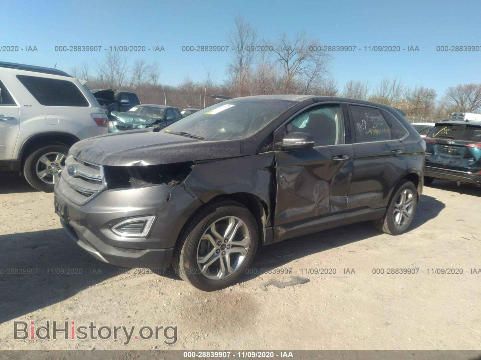 2017 FORD EDGE - VIN: 2FMPK4K96HBB91439 - Photo 2