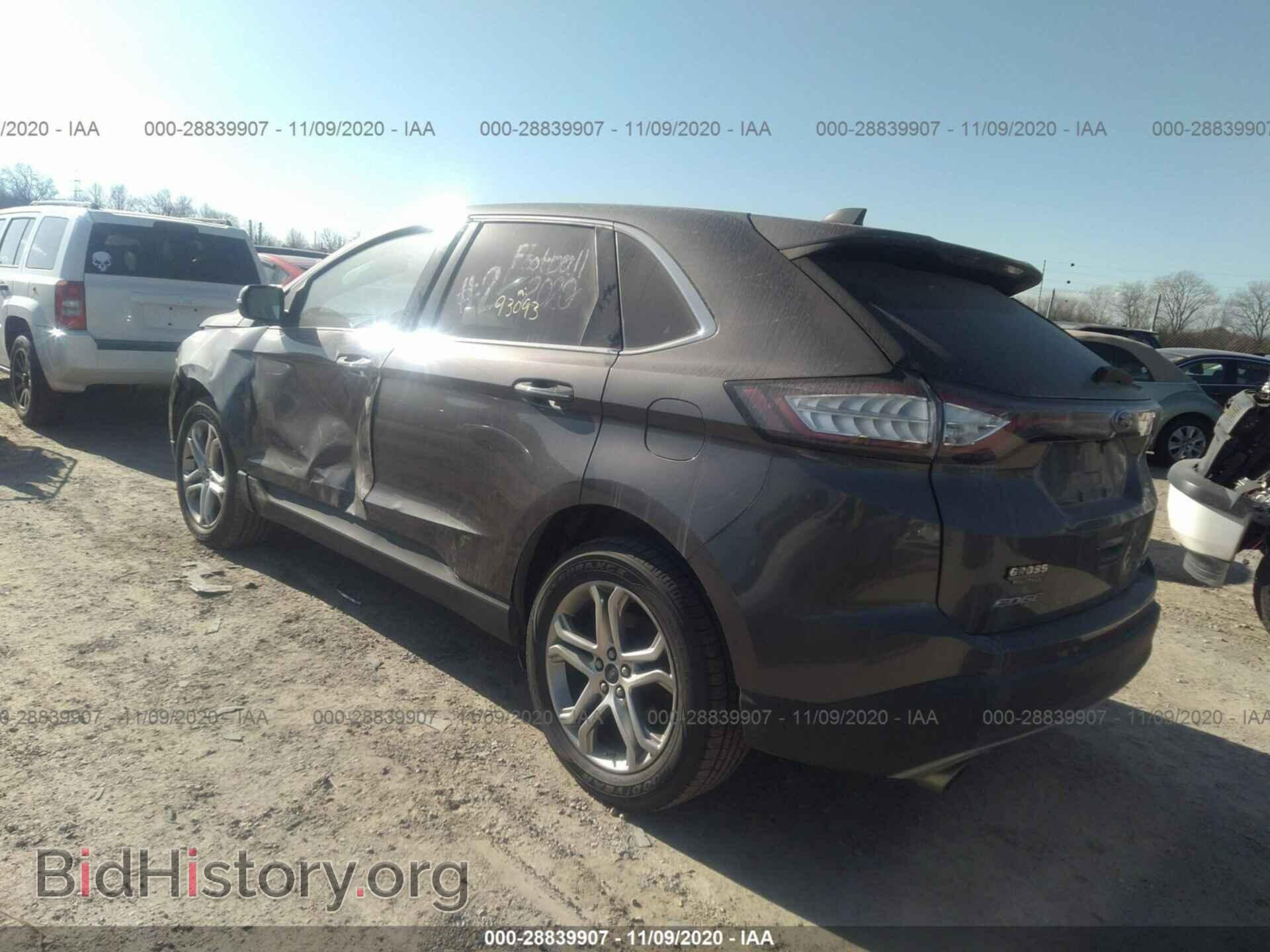 2017 FORD EDGE - VIN: 2FMPK4K96HBB91439 - Photo 3