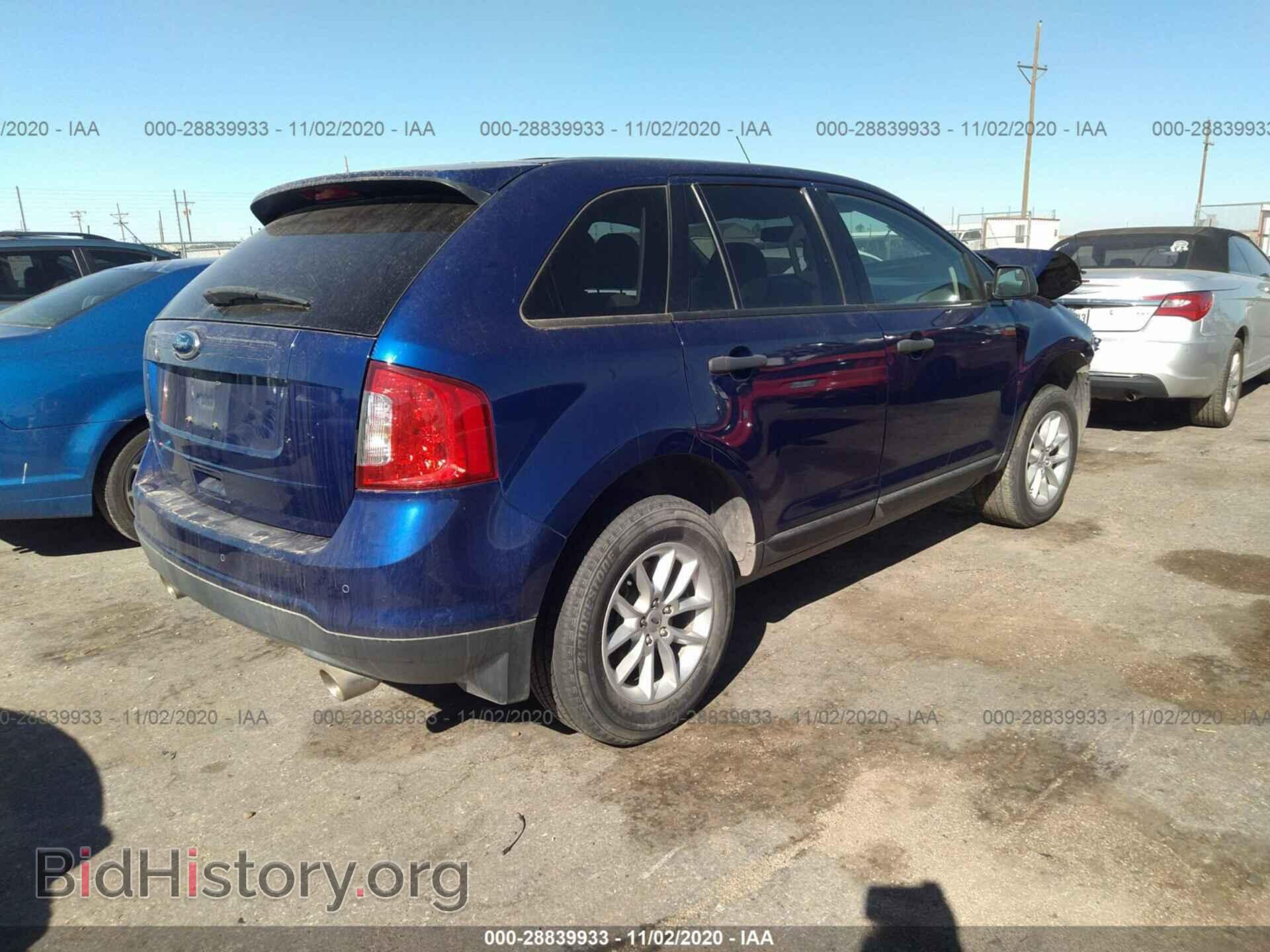 2014 FORD EDGE - VIN: 2FMDK3GC5EBB00206 - Фото 4