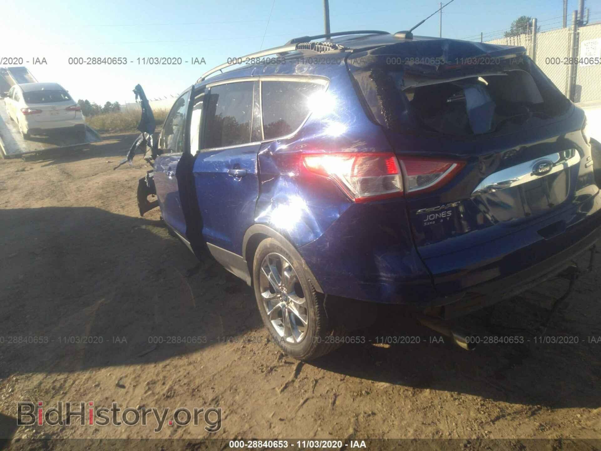 2013 FORD ESCAPE - VIN: 1FMCU0HX2DUA33658 - Фото 3