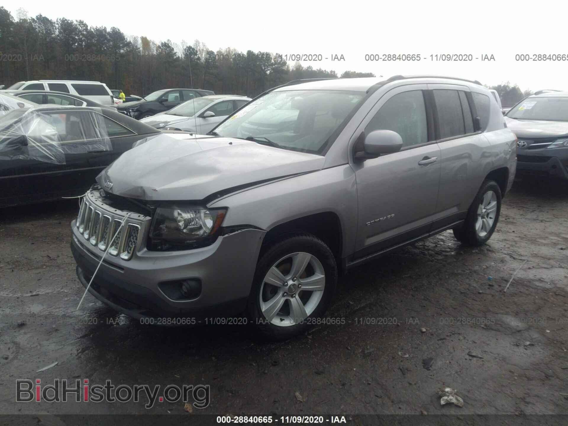 2016 JEEP COMPASS - VIN: 1C4NJDEBXGD756815 - Фото 2