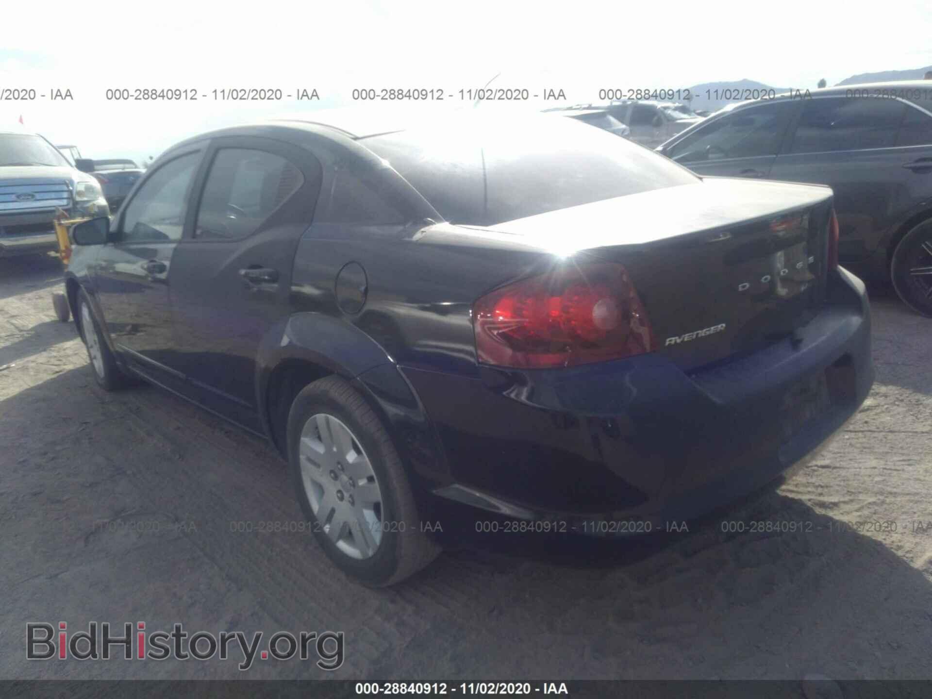 2012 DODGE AVENGER - VIN: 1C3CDZAB0CN209594 - Photo 3