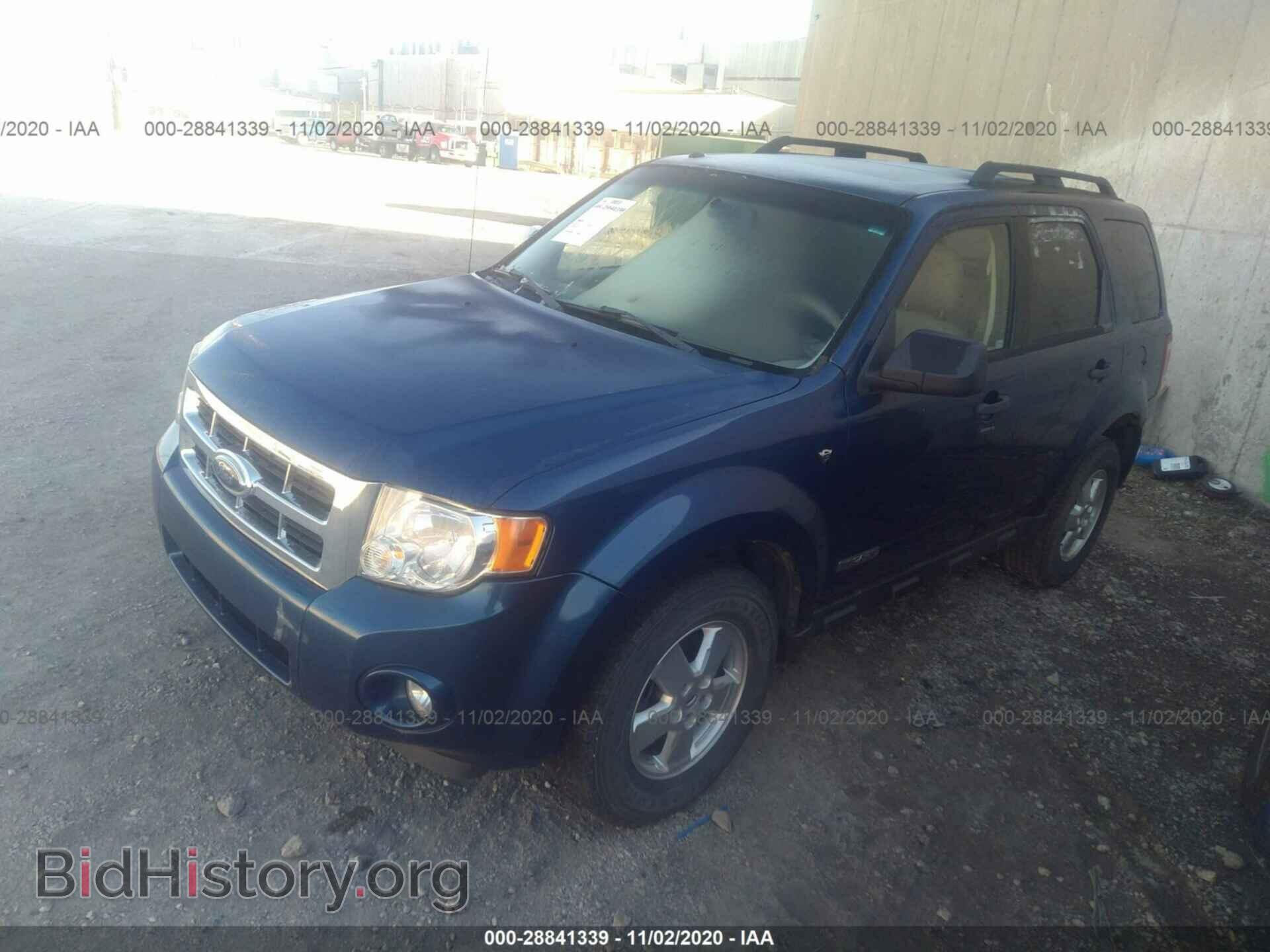 2008 FORD ESCAPE - VIN: 1FMCU03128KB42271 - Photo 2