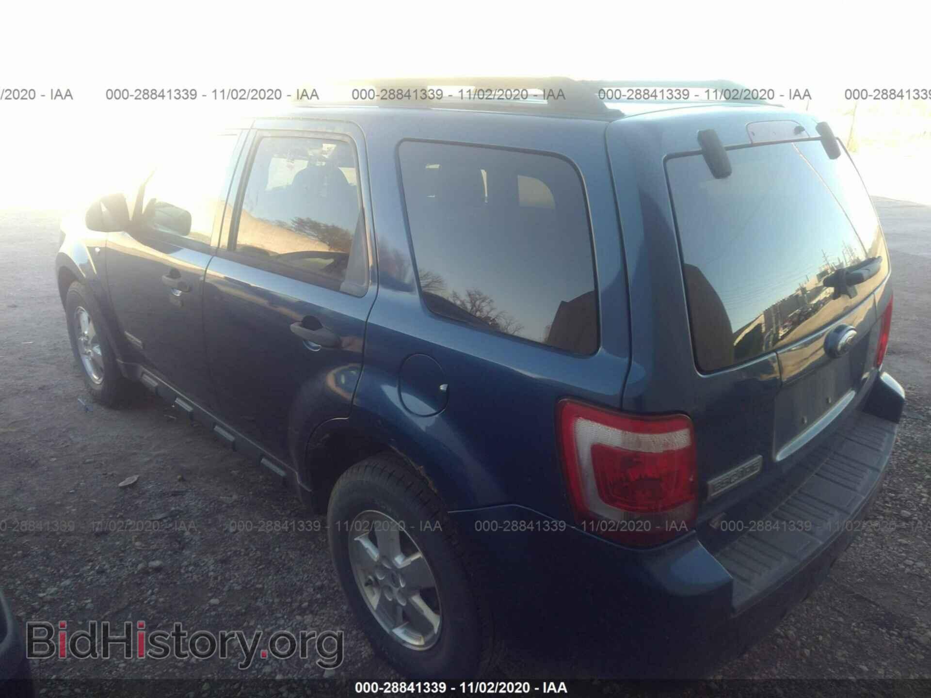 2008 FORD ESCAPE - VIN: 1FMCU03128KB42271 - Photo 3