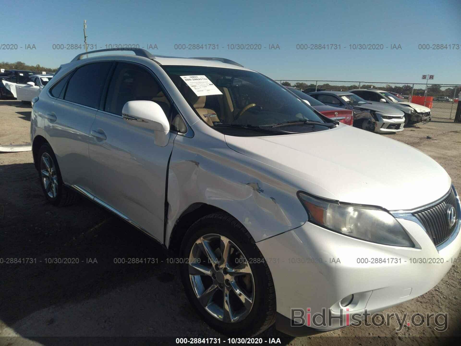 Photo 2T2ZK1BA5AC003685 - LEXUS RX 350 2010