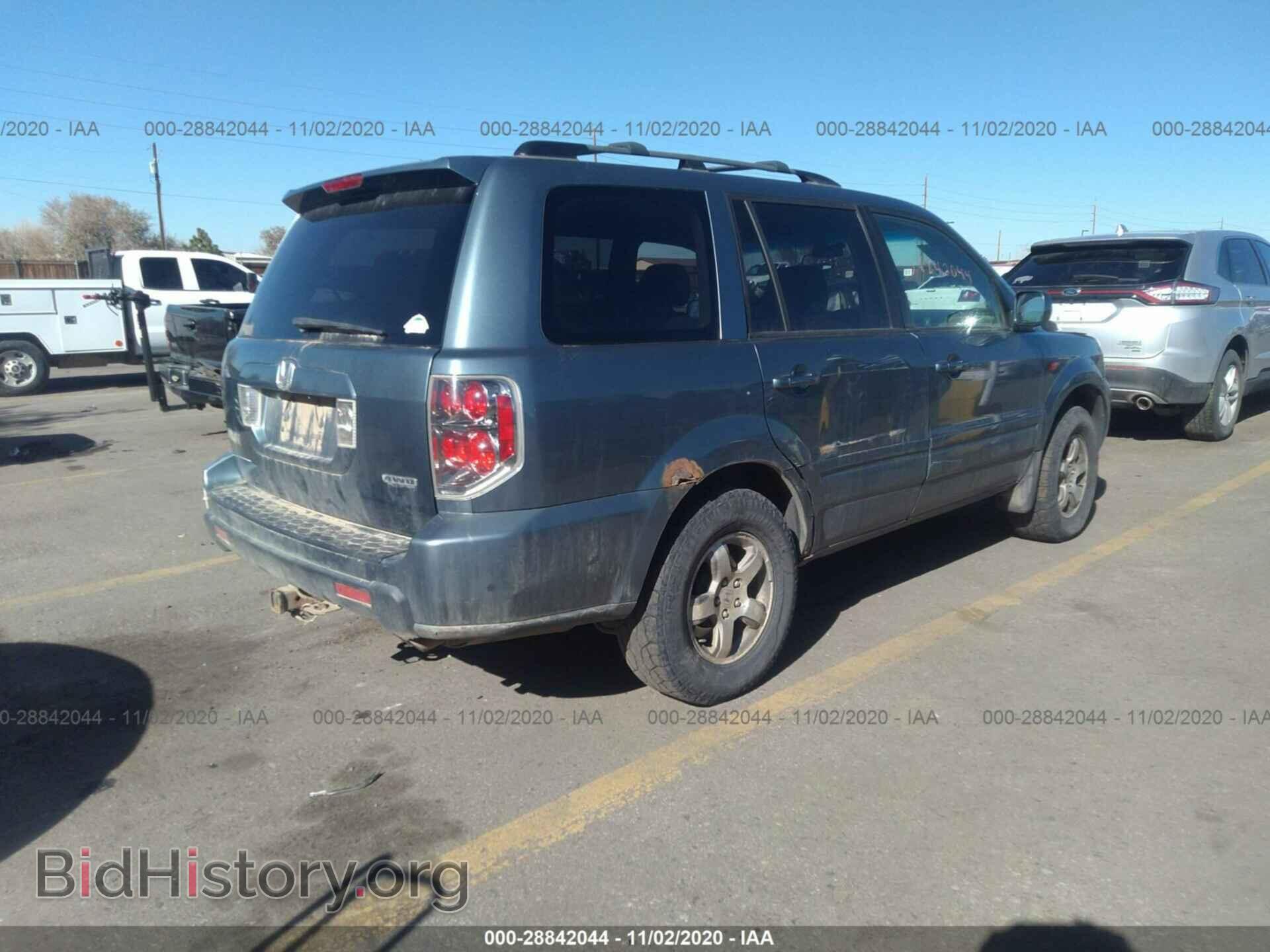 2006 HONDA PILOT - VIN: 2HKYF18496H553773 - Фото 4