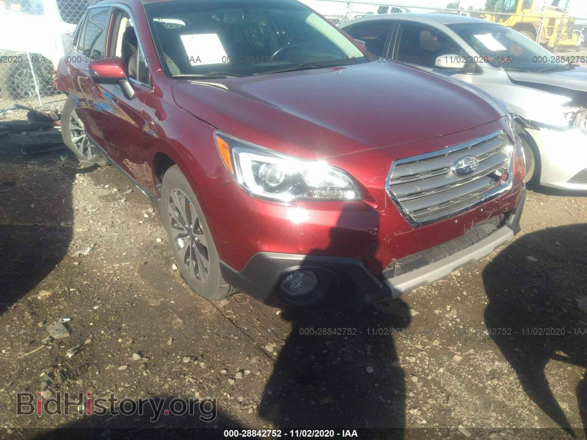 Фотография 4S4BSBLC5G3254859 - SUBARU OUTBACK 2016