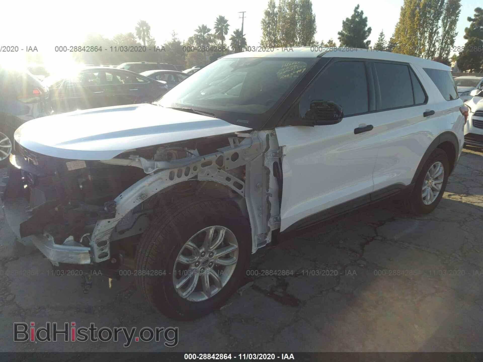 2020 FORD EXPLORER - VIN: 1FMSK7BH5LGC92010 - Фото 2