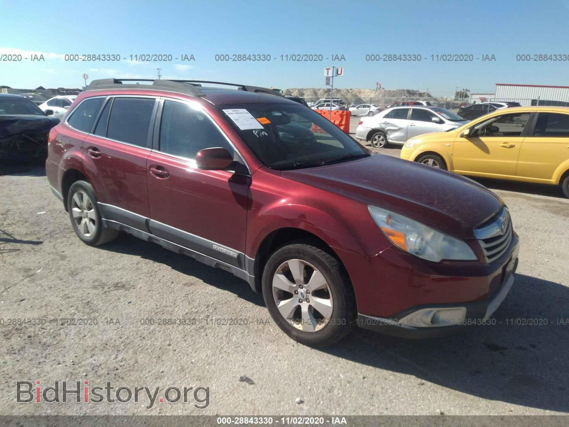 Фотография 4S4BRCKCXC3287854 - SUBARU OUTBACK 2012