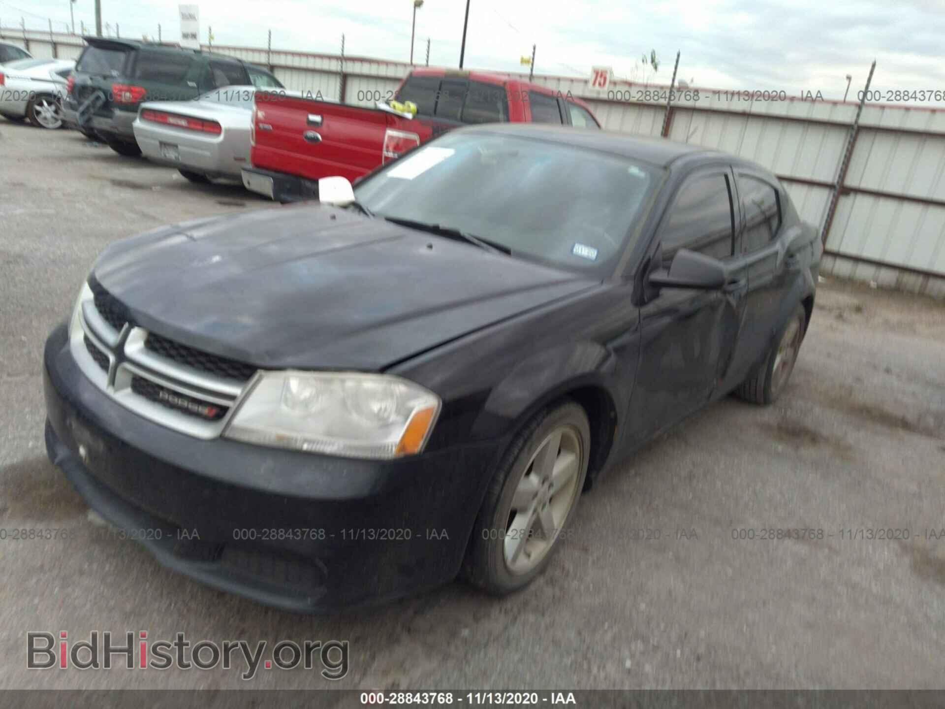 2013 DODGE AVENGER - VIN: 1C3CDZAB5DN564634 - Фото 2
