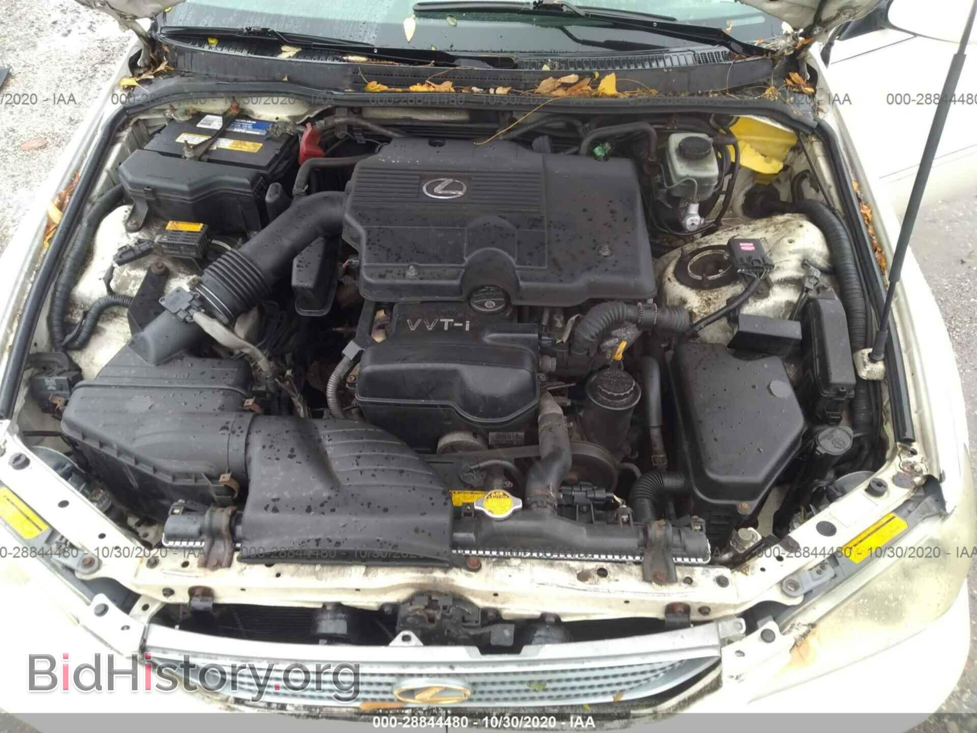 2001 LEXUS IS 300 - VIN: JTHBD182010009760 - Фото 10
