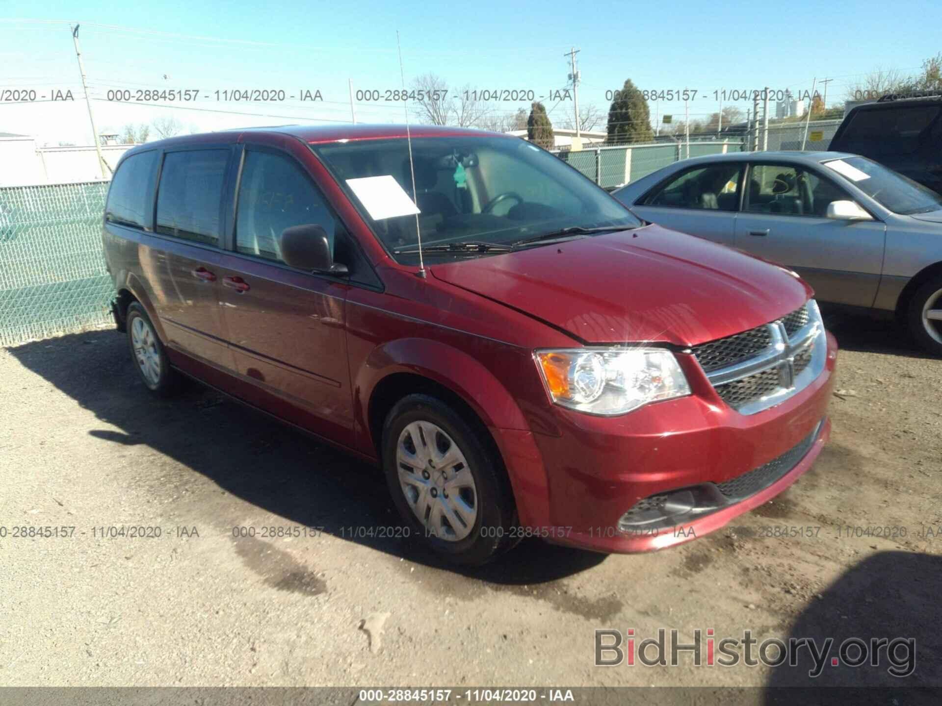 Фотография 2C4RDGBG6GR256478 - DODGE GRAND CARAVAN 2016