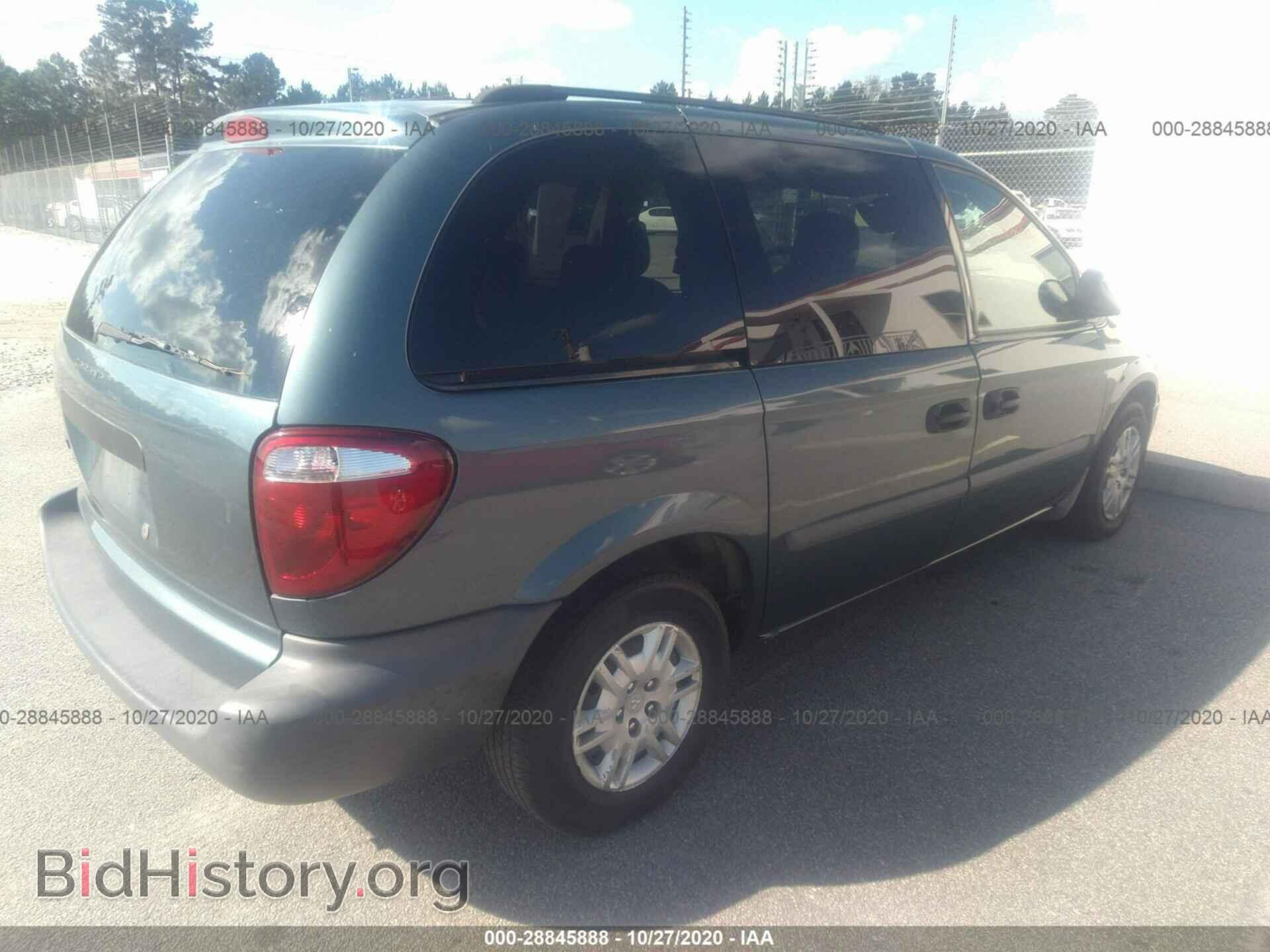 2007 DODGE CARAVAN - VIN: 1D4GP25R07B244181 - Фото 4