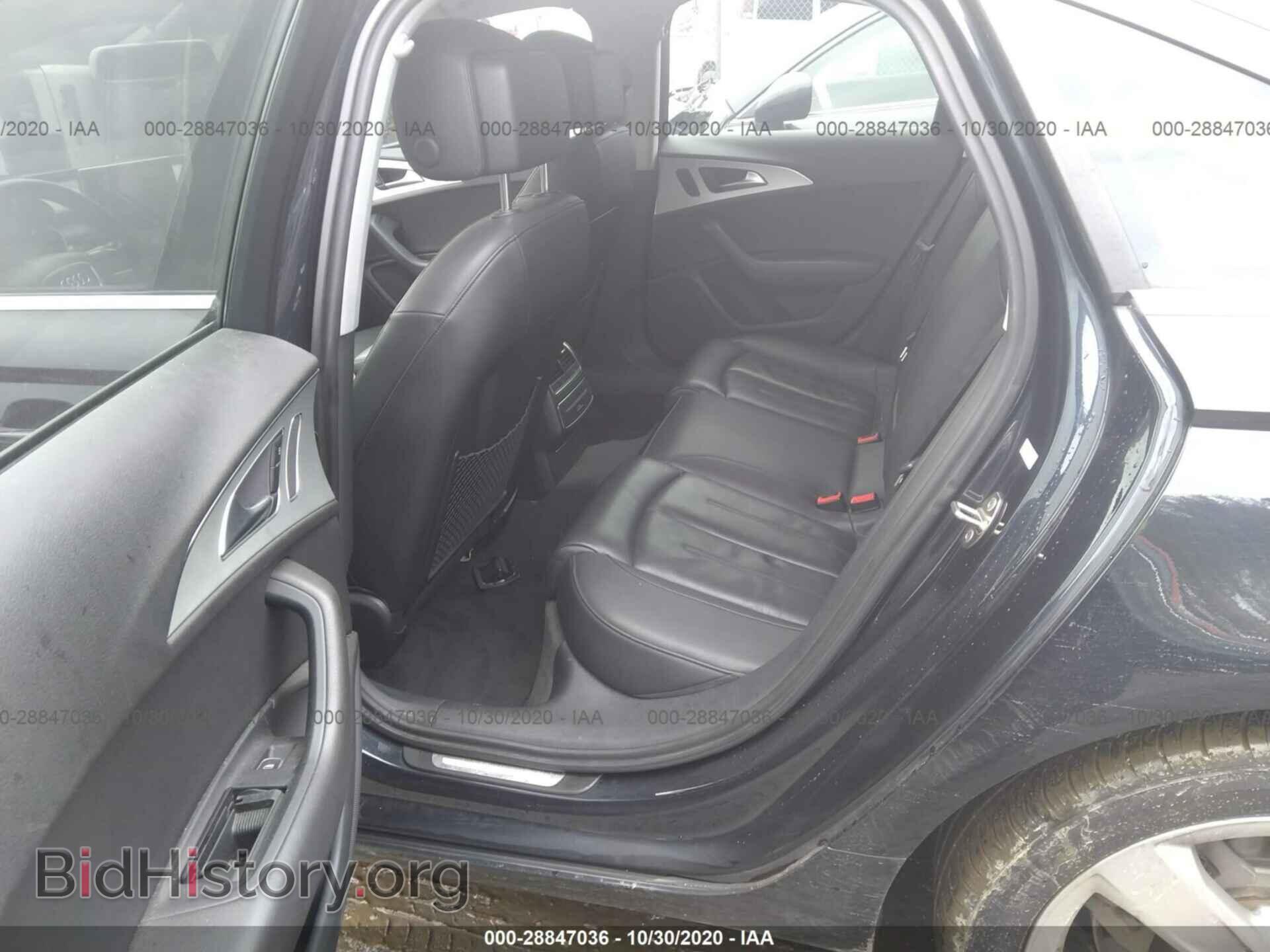 2012 AUDI A6 - VIN: WAUBGAFC5CN006019 - Фото 8