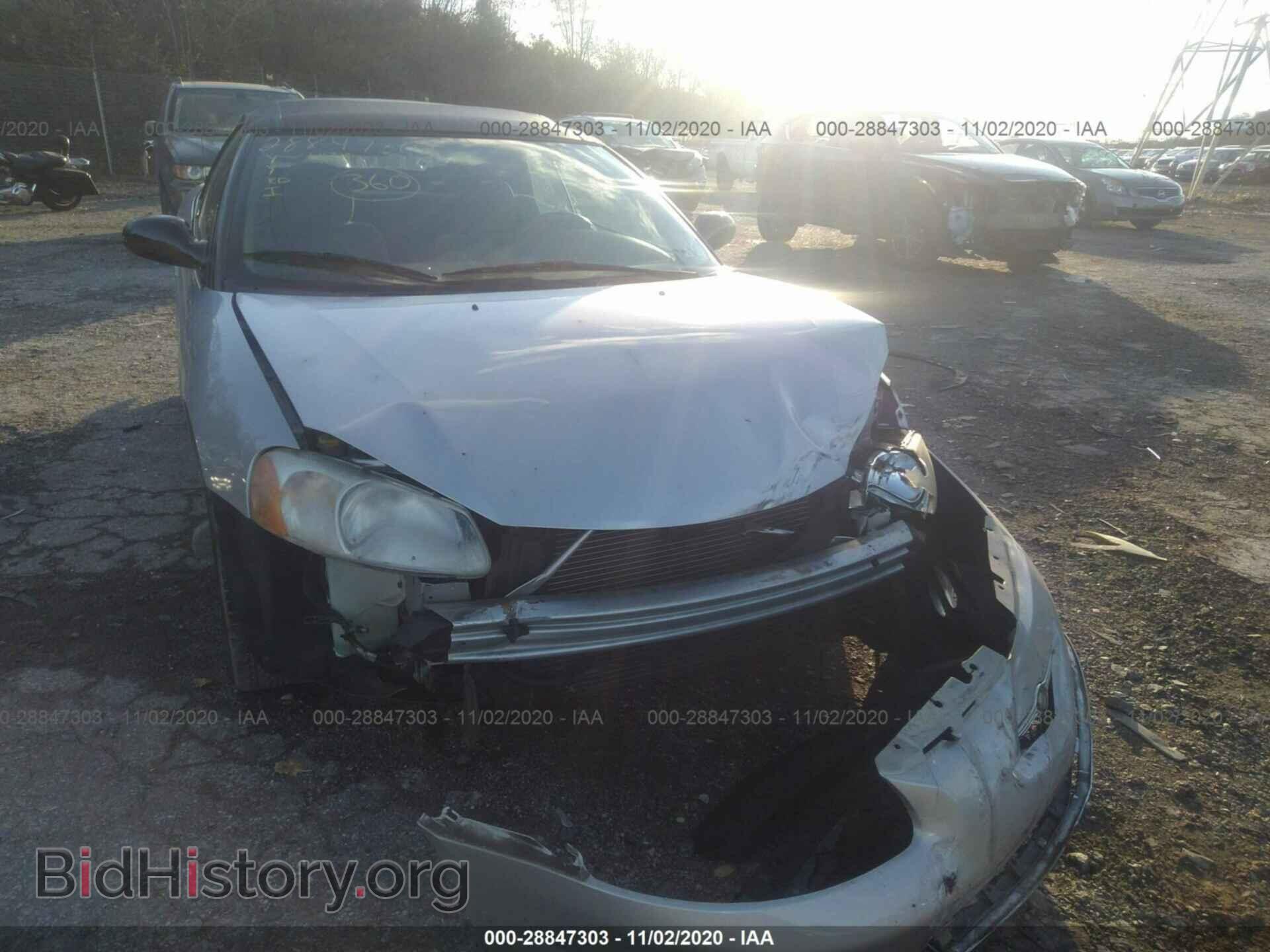 2002 CHRYSLER SEBRING - VIN: 1C3EL45R52N304026 - Фото 6