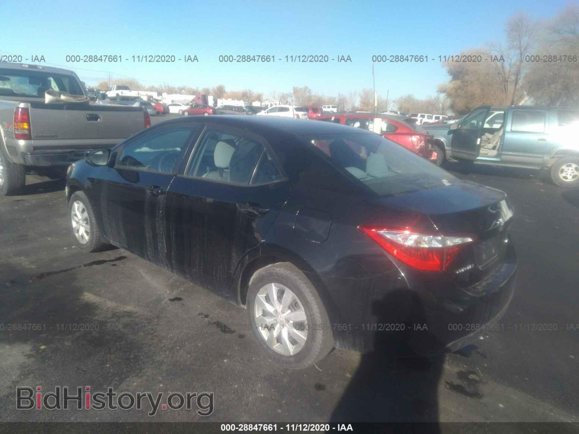 2014 TOYOTA COROLLA - VIN: 2T1BURHE7EC075471 - Фото 3