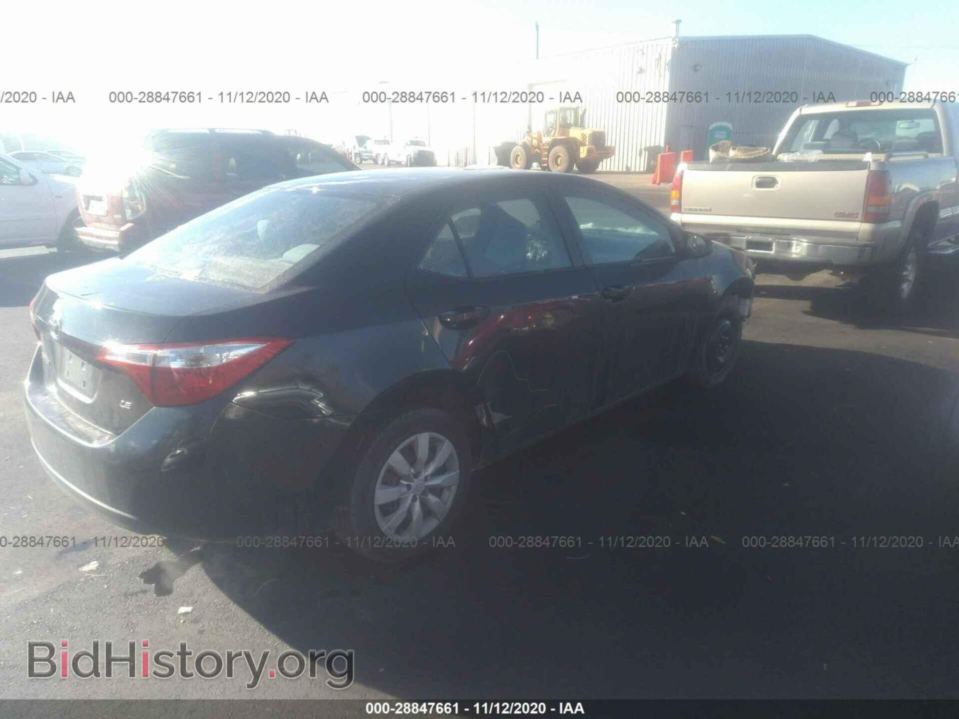 2014 TOYOTA COROLLA - VIN: 2T1BURHE7EC075471 - Фото 4