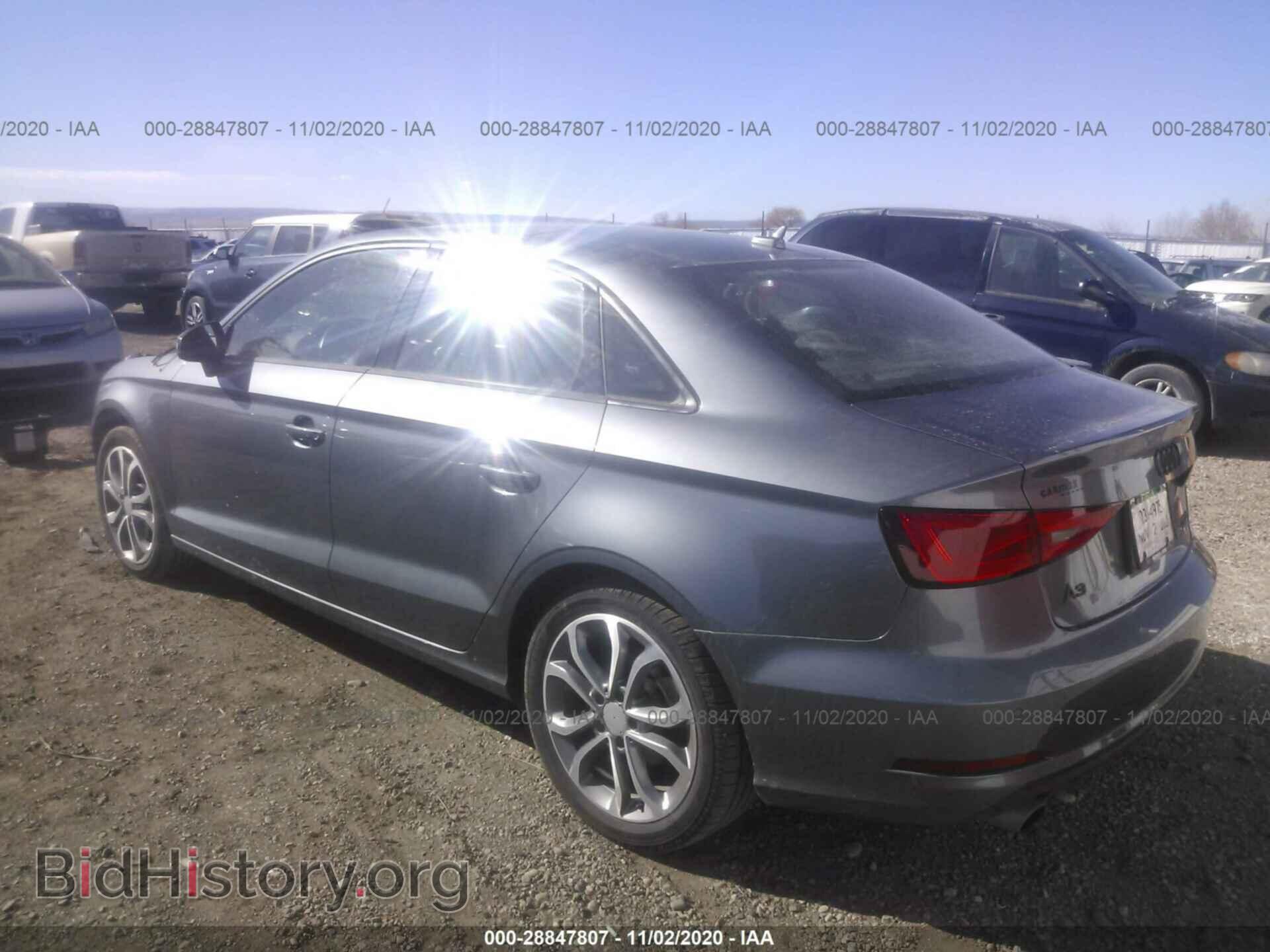 2016 AUDI A3 - VIN: WAUB8GFF0G1048072 - Фото 3