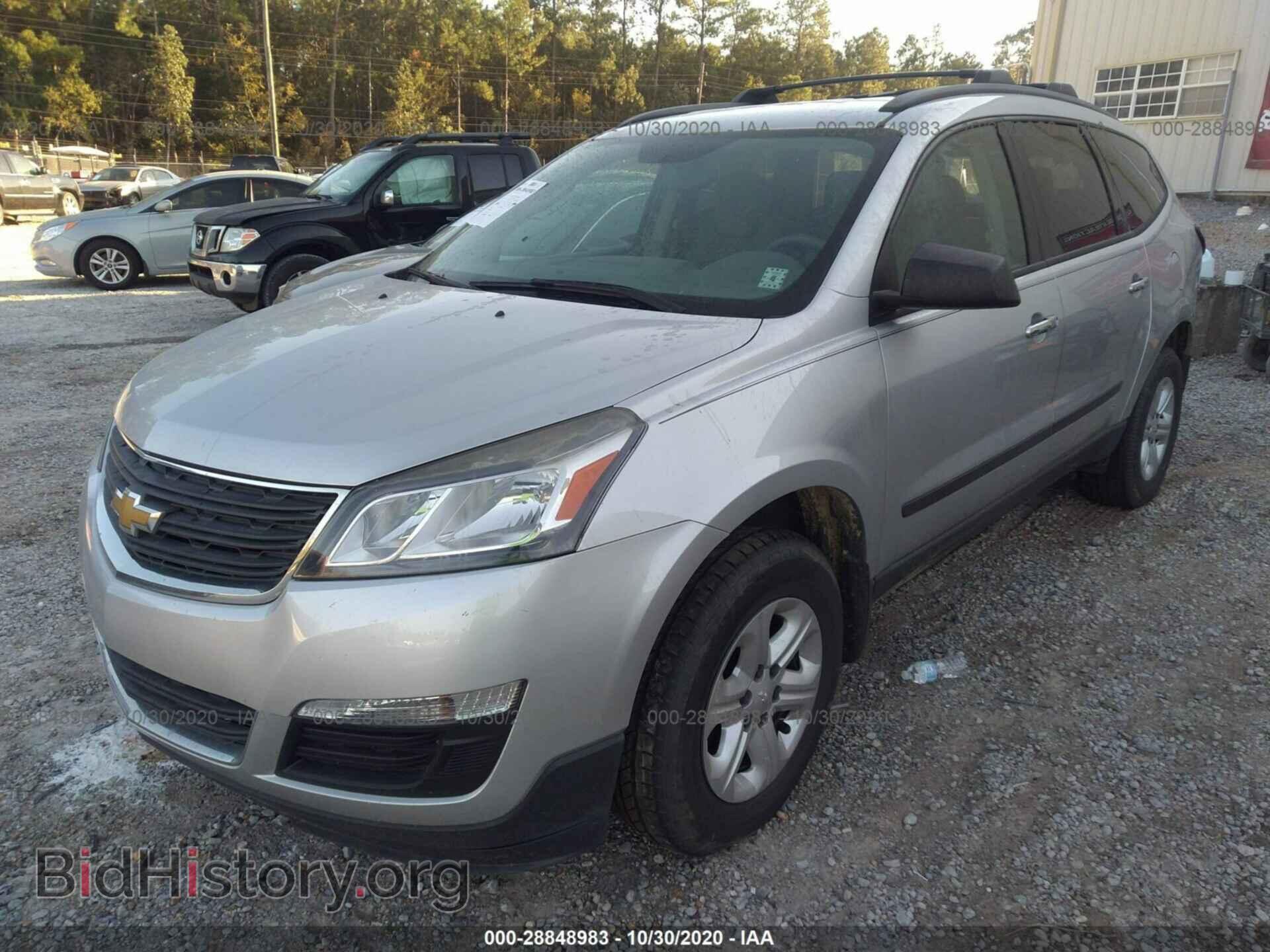 2014 CHEVROLET TRAVERSE - VIN: 1GNKRFED7EJ138558 - Фото 2