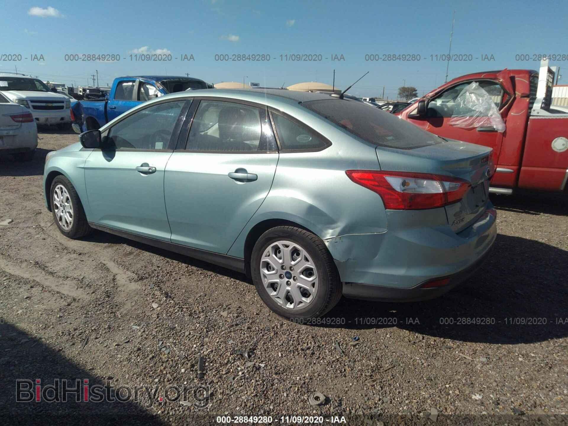2012 FORD FOCUS - VIN: 1FAHP3F2XCL377890 - Фото 3