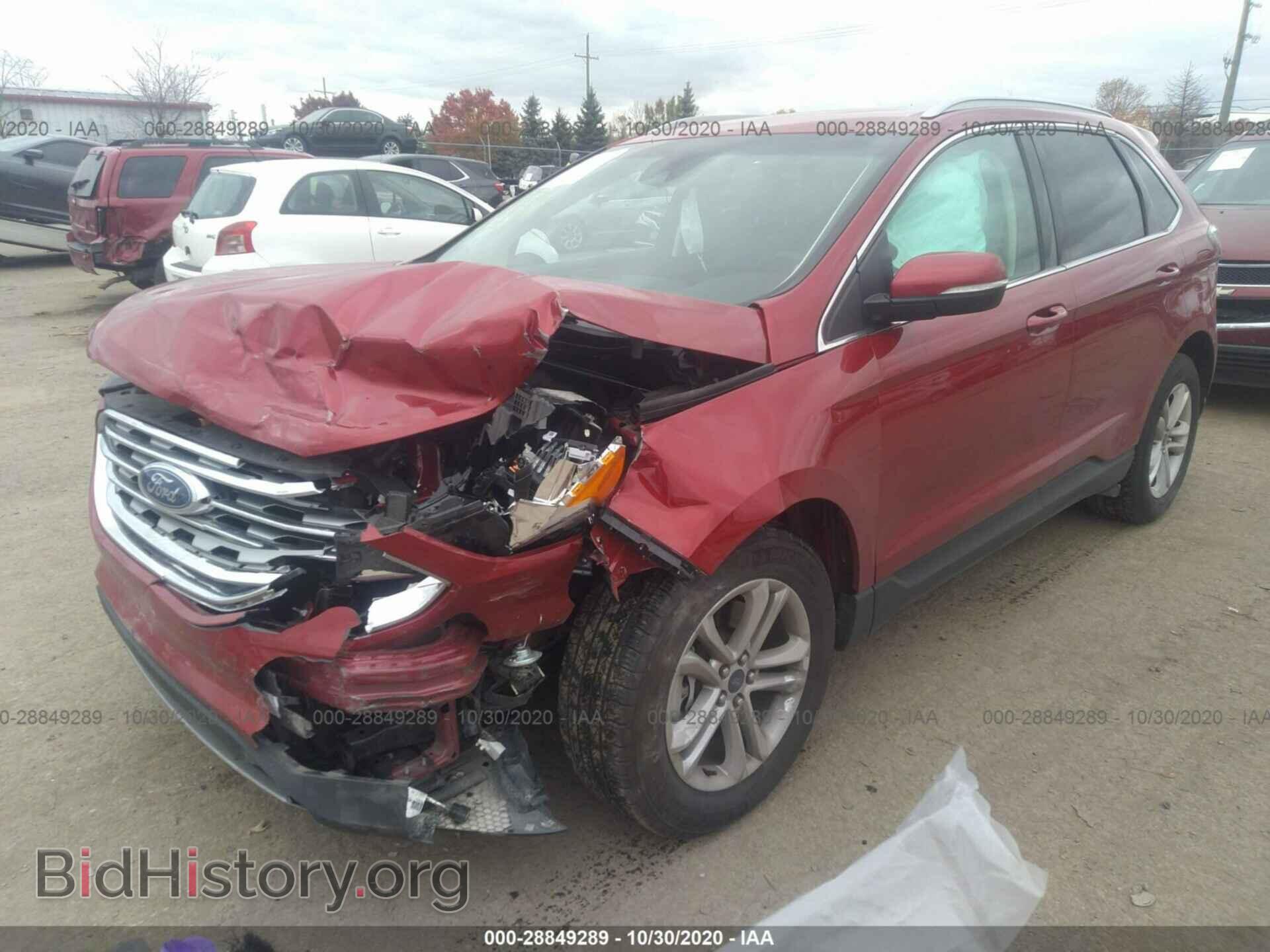 2020 FORD EDGE - VIN: 2FMPK4J93LBA08735 - Фото 2