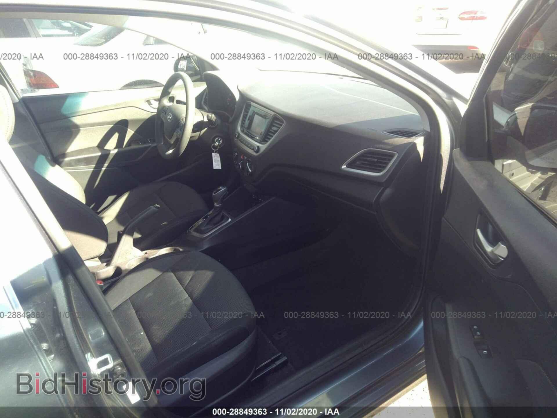 2018 HYUNDAI ACCENT - VIN: 3KPC24A38JE018486 - Фото 5