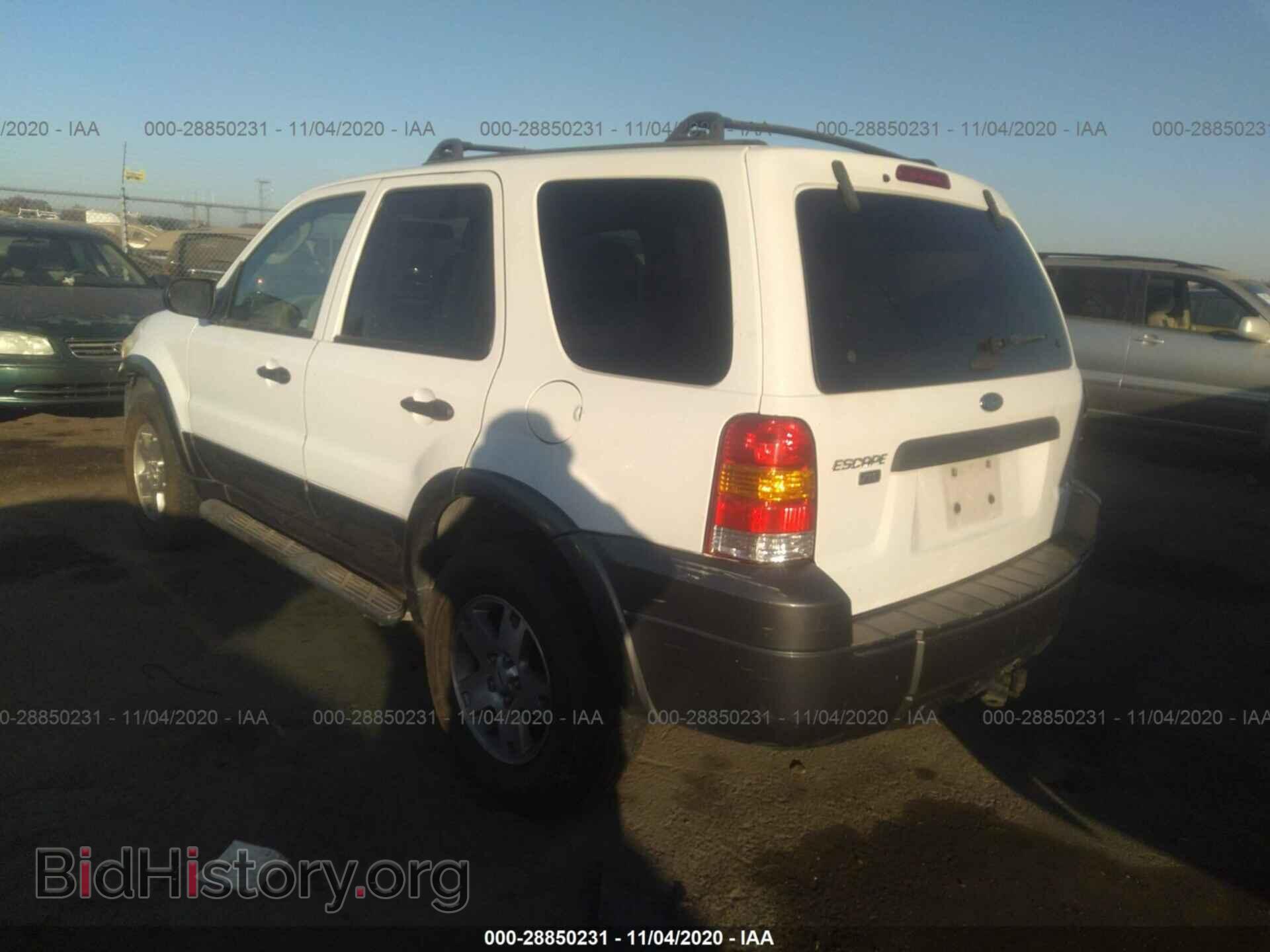 2005 FORD ESCAPE - VIN: 1FMYU93195KA83063 - Фото 3