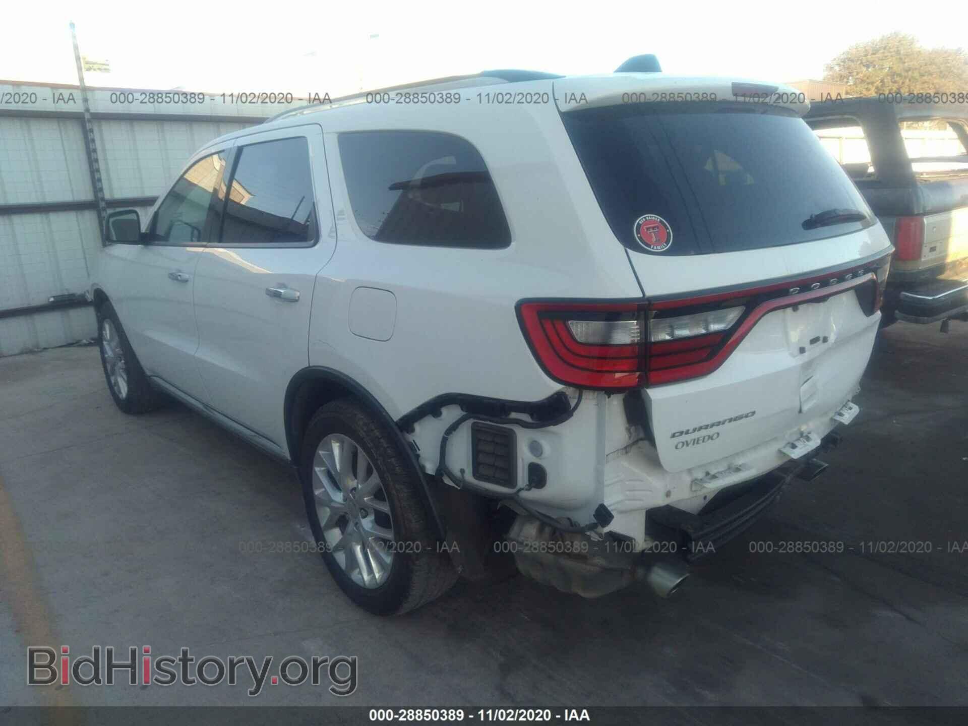 2016 DODGE DURANGO - VIN: 1C4RDHAG0GC361470 - Фото 3