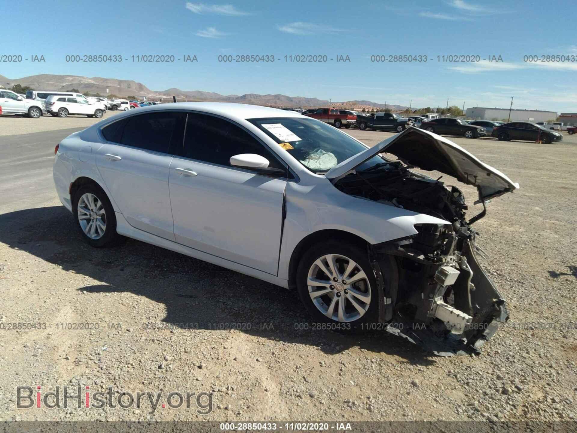 Photo 1C3CCCAB9GN102792 - CHRYSLER 200 2016