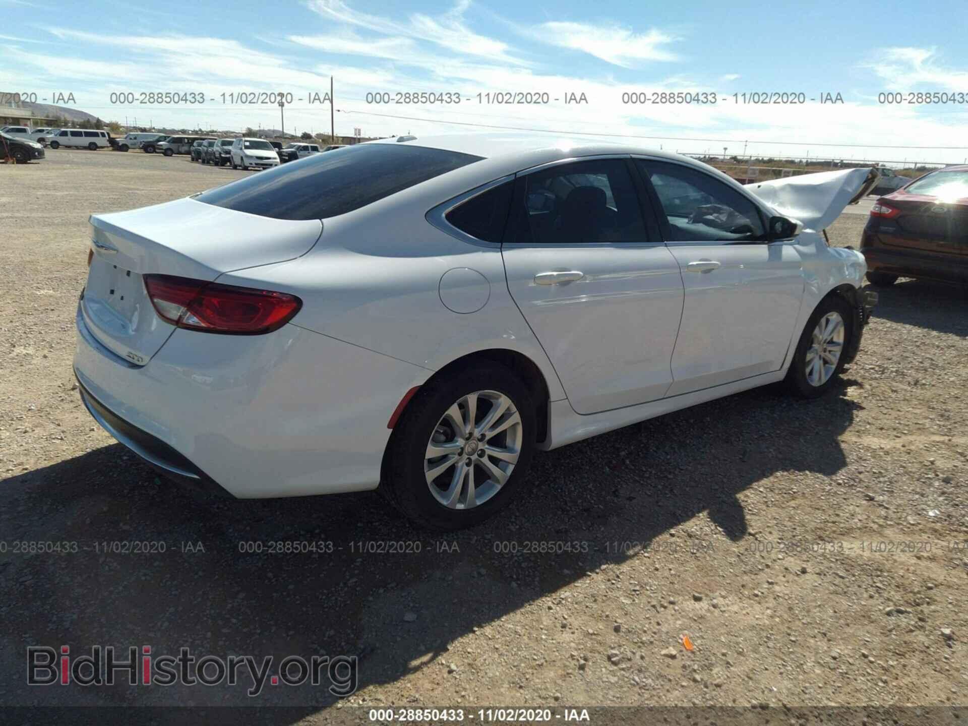 2016 CHRYSLER 200 - VIN: 1C3CCCAB9GN102792 - Photo 4