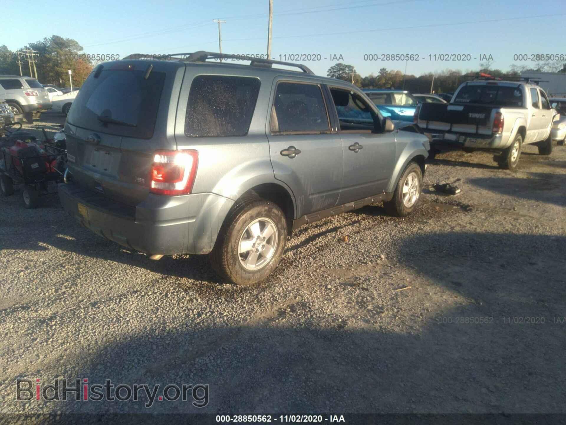 2011 FORD ESCAPE - VIN: 1FMCU9DG9BKA04791 - Фото 4
