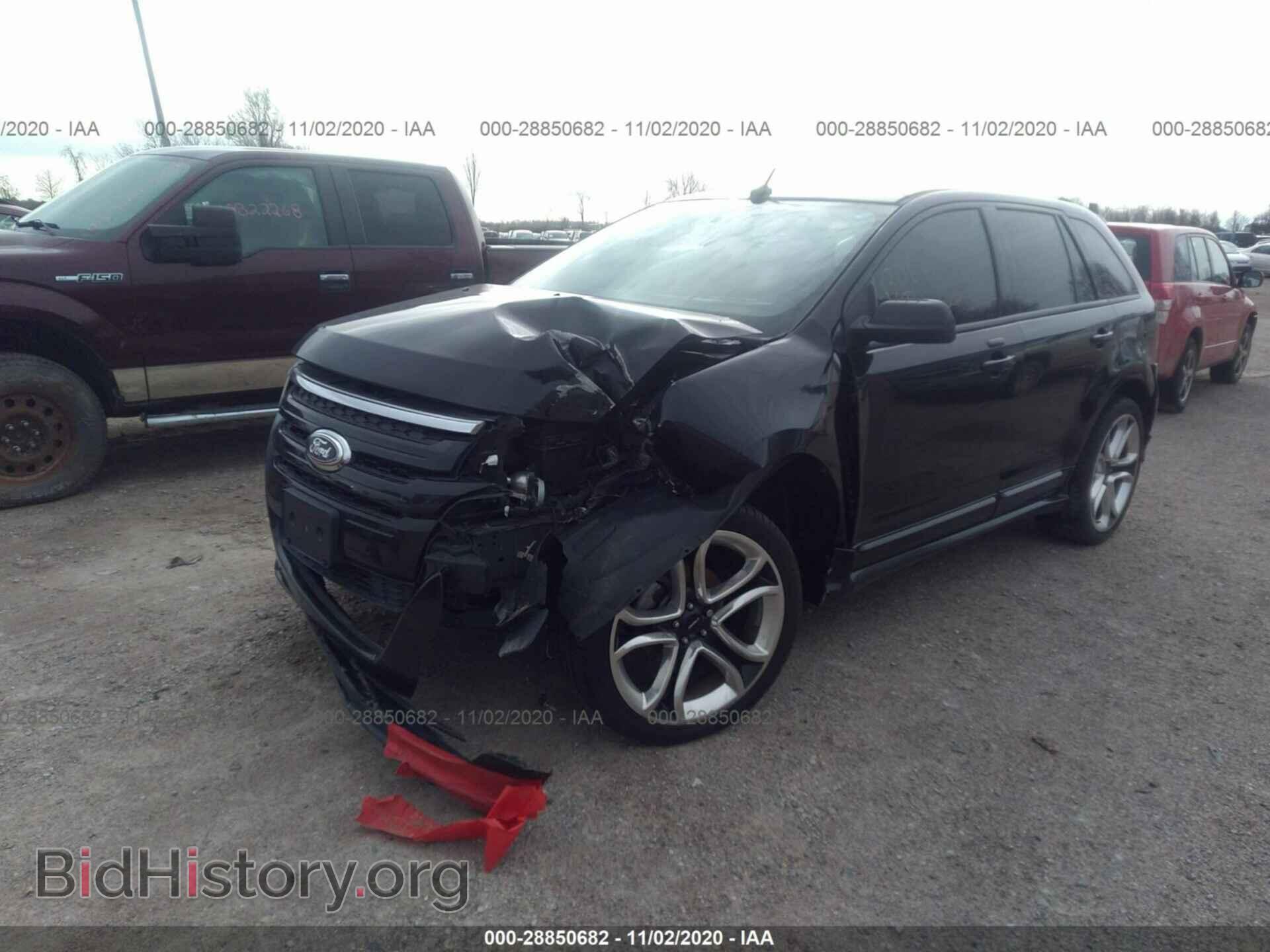 2011 FORD EDGE - VIN: 2FMDK3AKXBBA95354 - Фото 2