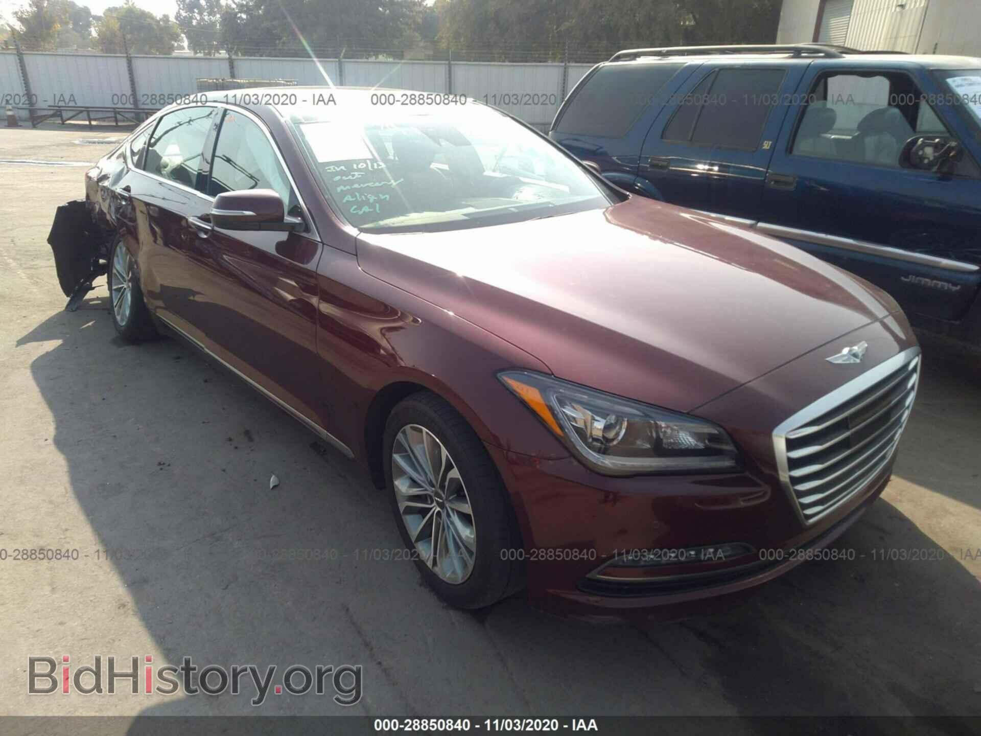 Фотография KMHGN4JE0HU172160 - GENESIS G80 2017