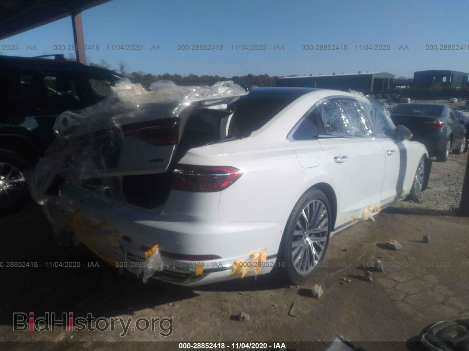 2019 AUDI A8 - VIN: WAU8DAF82KN019310 - Фото 4