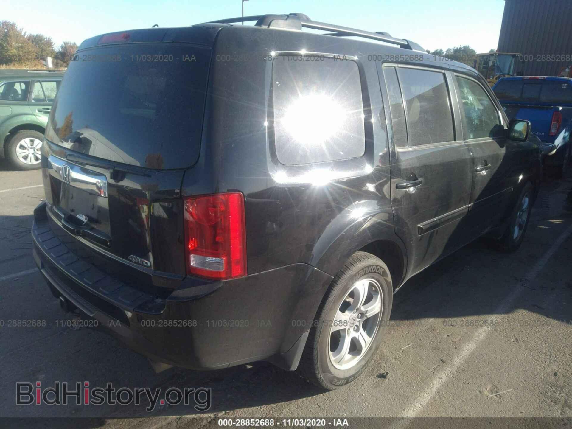 2012 HONDA PILOT - VIN: 5FNYF4H63CB020363 - Photo 4