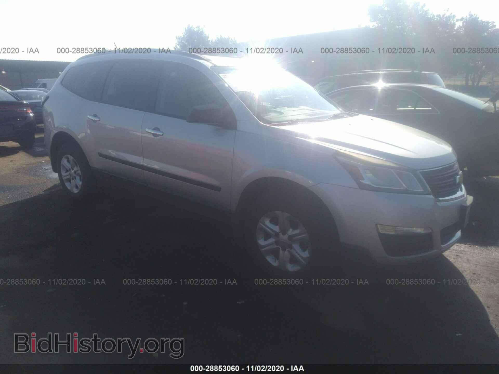 Photo 1GNKRFED2DJ113016 - CHEVROLET TRAVERSE 2013
