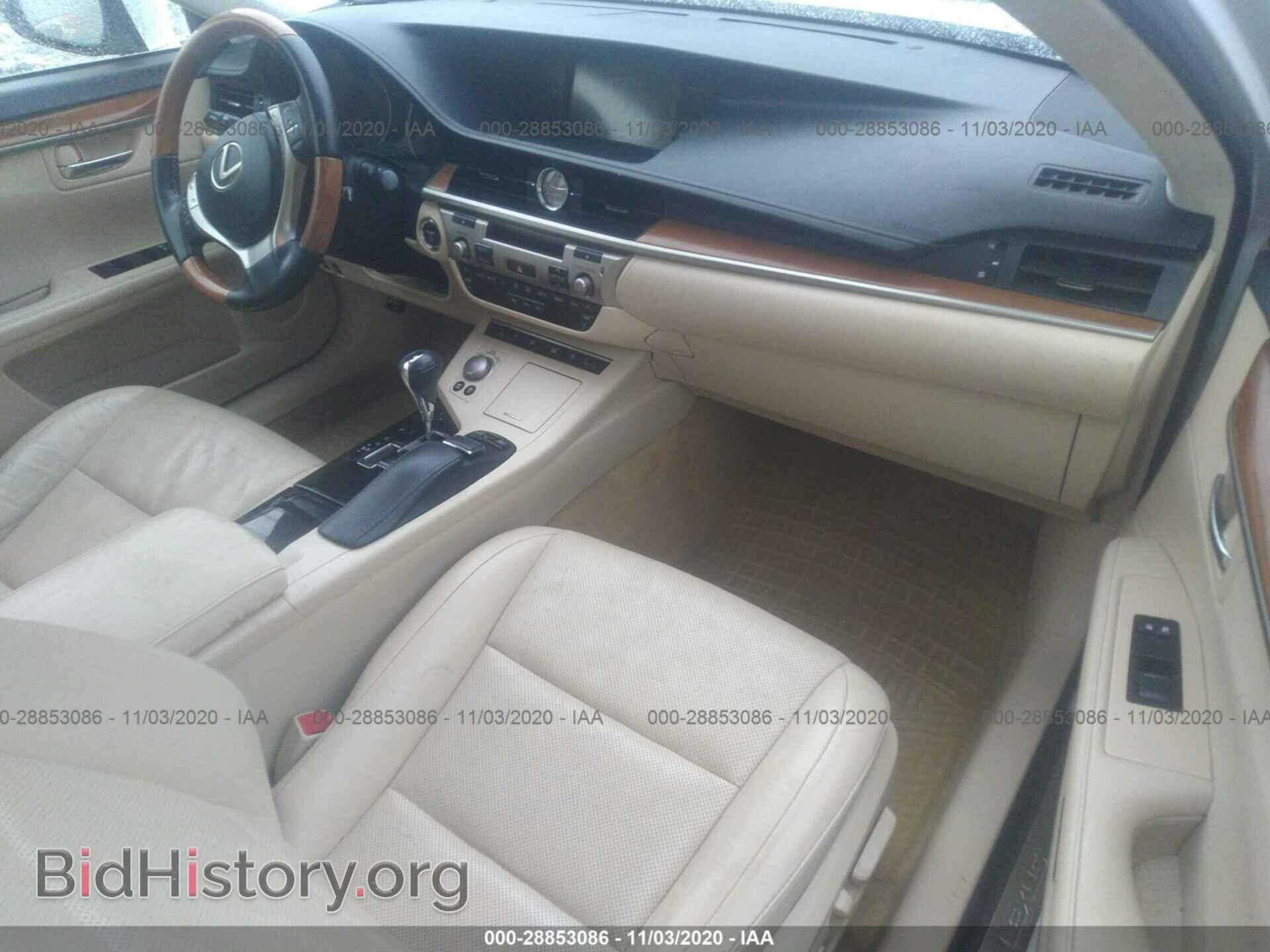 2013 LEXUS ES 300H - VIN: JTHBW1GG5D2035304 - Фото 5
