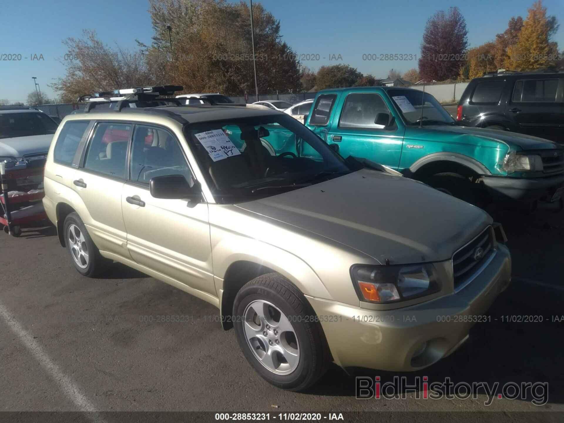 Photo JF1SG65654H739088 - SUBARU FORESTER 2004