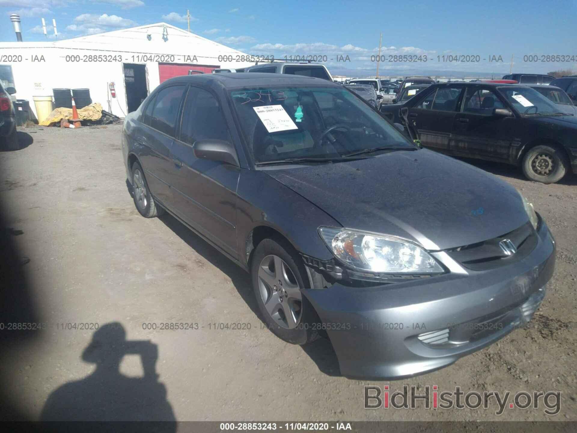 Photo 2HGES26714H535406 - HONDA CIVIC 2004