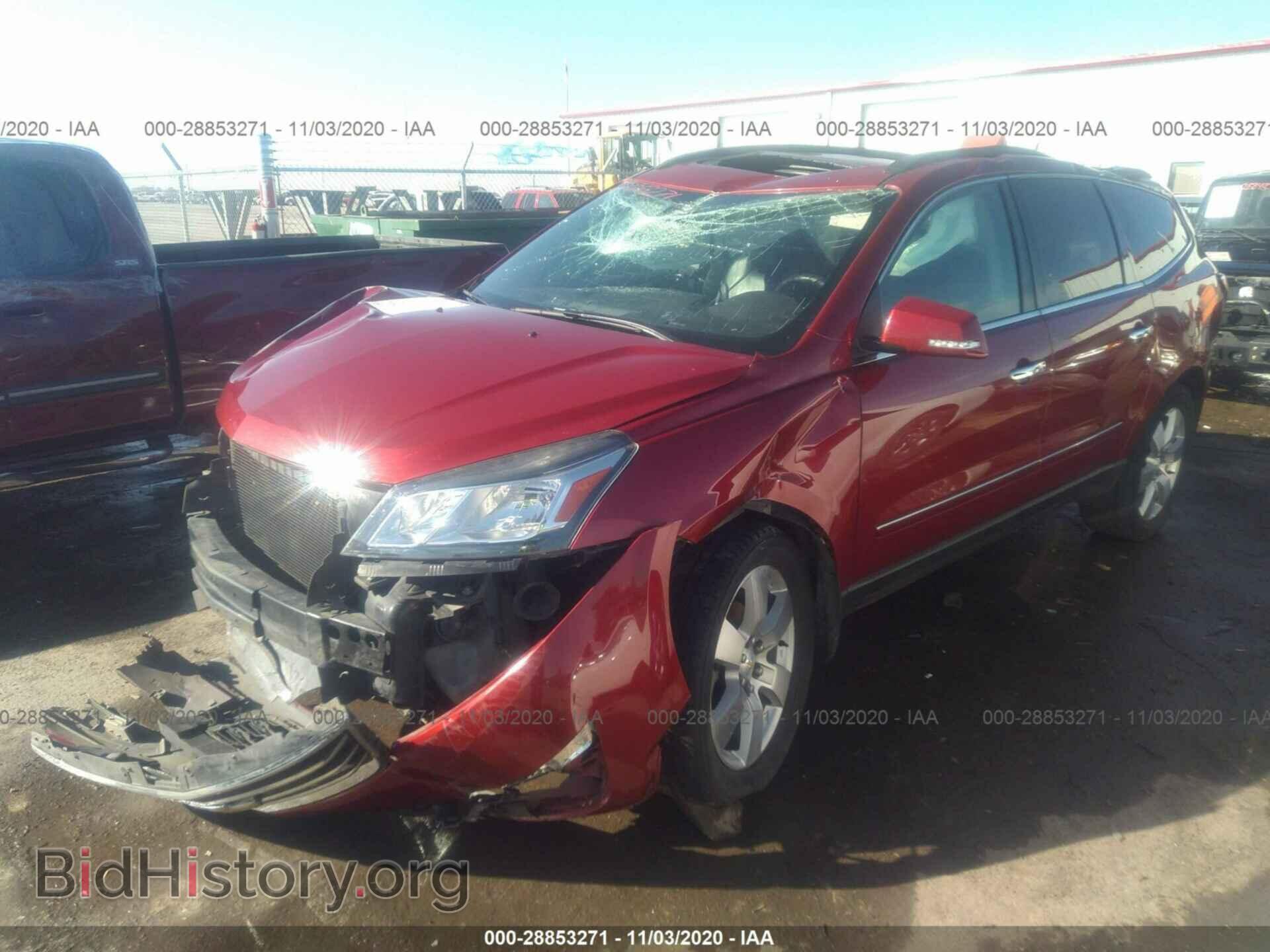 2014 CHEVROLET TRAVERSE - VIN: 1GNKRJKD8EJ135286 - Фото 2