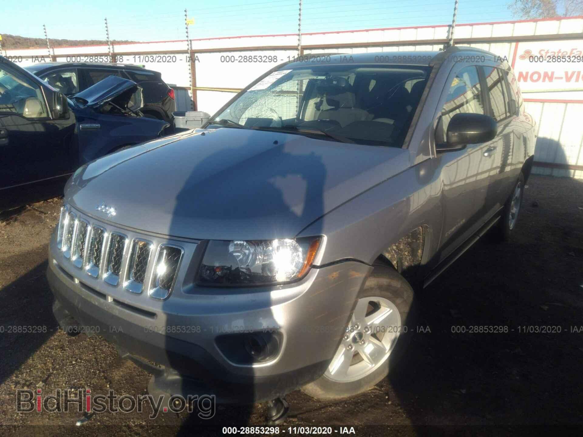 2017 JEEP COMPASS - VIN: 1C4NJCBB5HD103051 - Фото 2